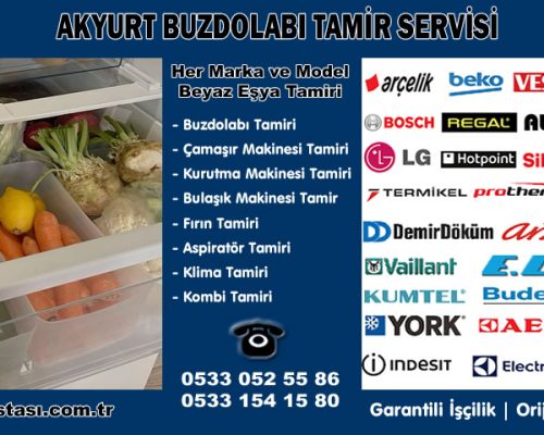 Akyurt Buzdolabı Tamir Servisi