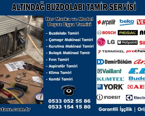 Altındağ Buzdolabı Tamir Servisi