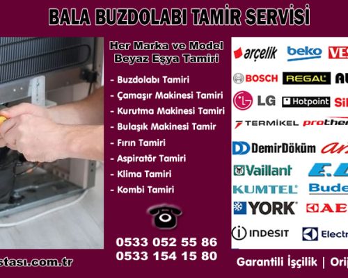 Bala Buzdolabı Tamir Servisi
