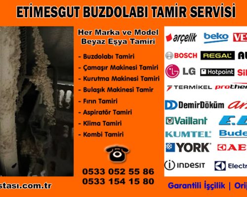 Etimesgut Buzdolabı Tamir Servisi