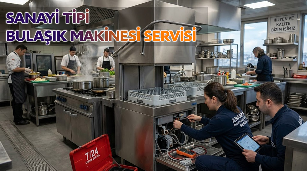 Sanayi Tipi Bulaşık Makinesi Servisi