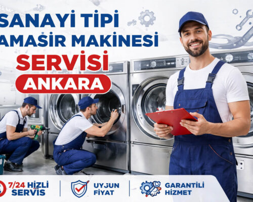 Sanayi Tipi Çamaşır Makinesi Servisi Ankara